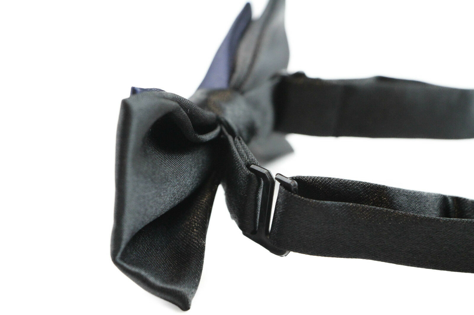 Boys Two Tone Layer Bow Tie Pre-Tied Kids Solid Blue Red Black Wedding Formal - Picture 66 of 114