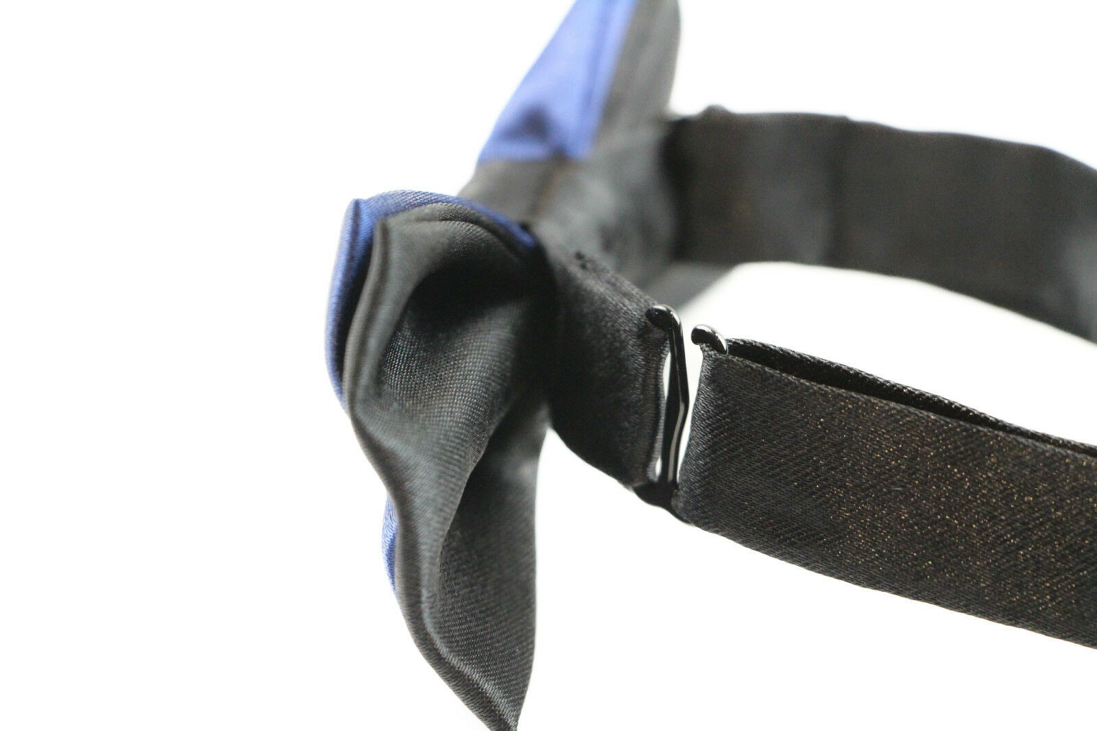 Boys Two Tone Layer Bow Tie Pre-Tied Kids Solid Blue Red Black Wedding Formal - Picture 72 of 114