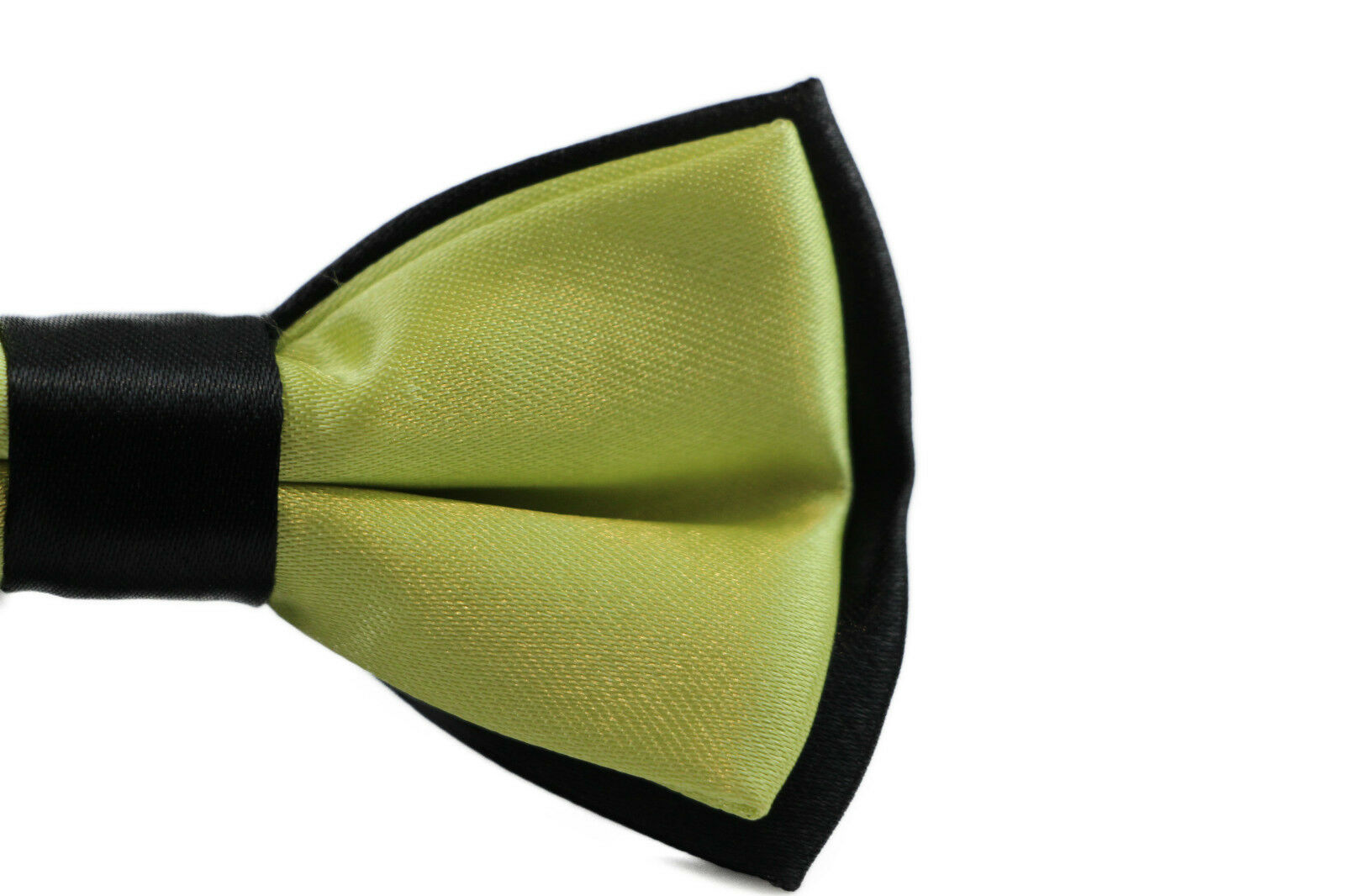 Boys Two Tone Layer Bow Tie Pre-Tied Kids Solid Blue Red Black Wedding Formal - Picture 62 of 114