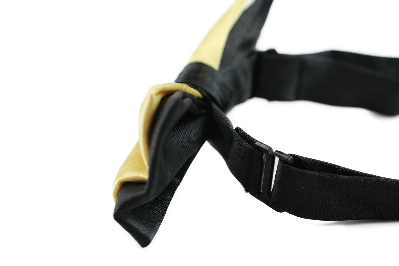 Boys Two Tone Layer Bow Tie Pre-Tied Kids Solid Blue Red Black Wedding Formal - Picture 113 of 114