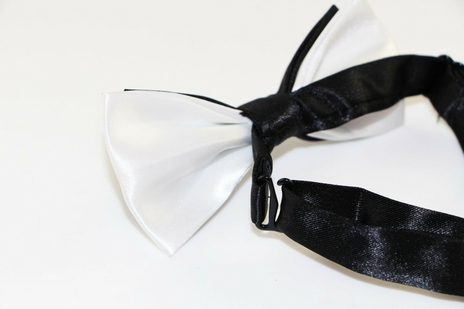 Boys Two Tone Layer Bow Tie Pre-Tied Kids Solid Blue Red Black Wedding Formal - Picture 9 of 114