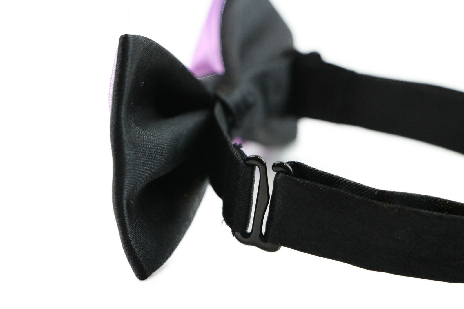 Boys Two Tone Layer Bow Tie Pre-Tied Kids Solid Blue Red Black Wedding Formal - Picture 59 of 114