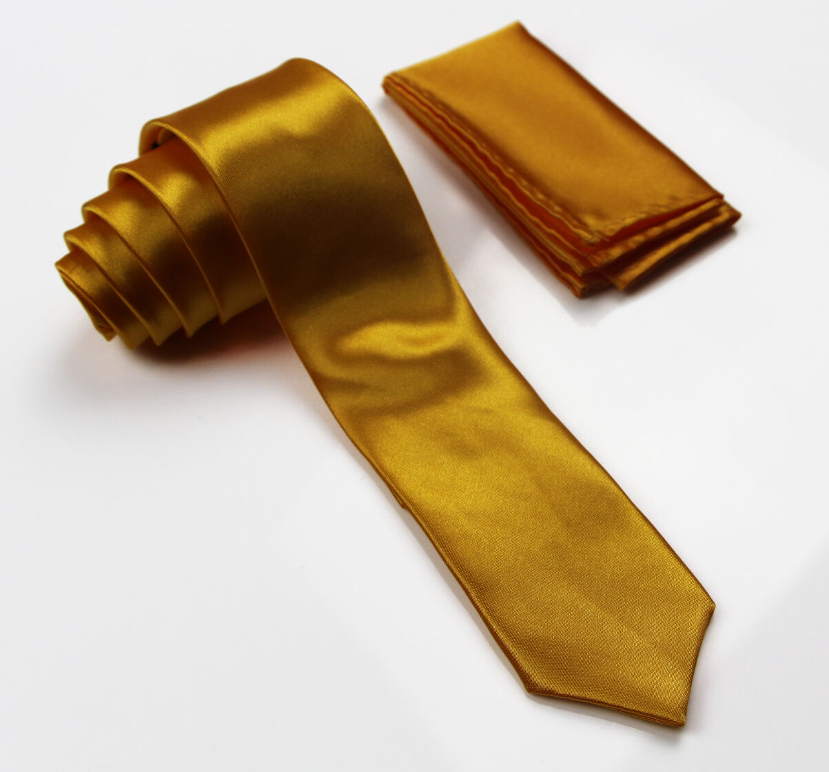 Matching Tie Set 2 & 3 Piece Necktie Pocket Square Hanky Skinny Formal Wedding - Picture 53 of 55