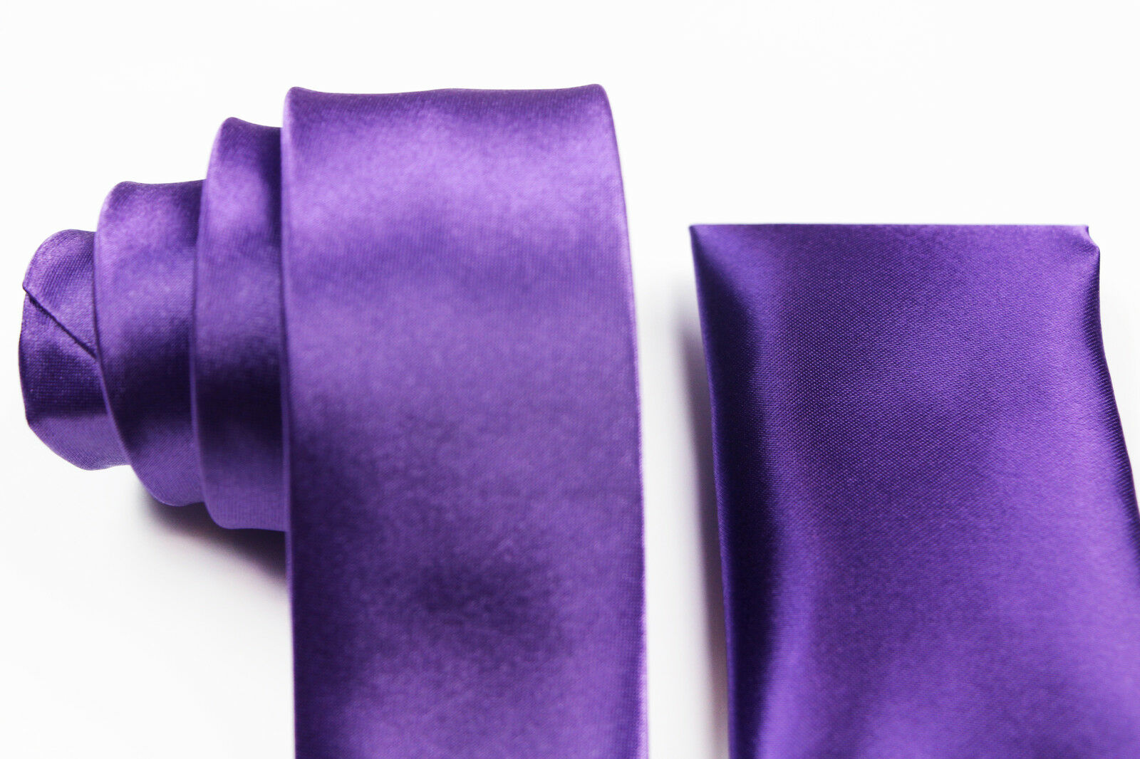 Matching Tie Set 2 & 3 Piece Necktie Pocket Square Hanky Skinny Formal Wedding - Picture 44 of 55