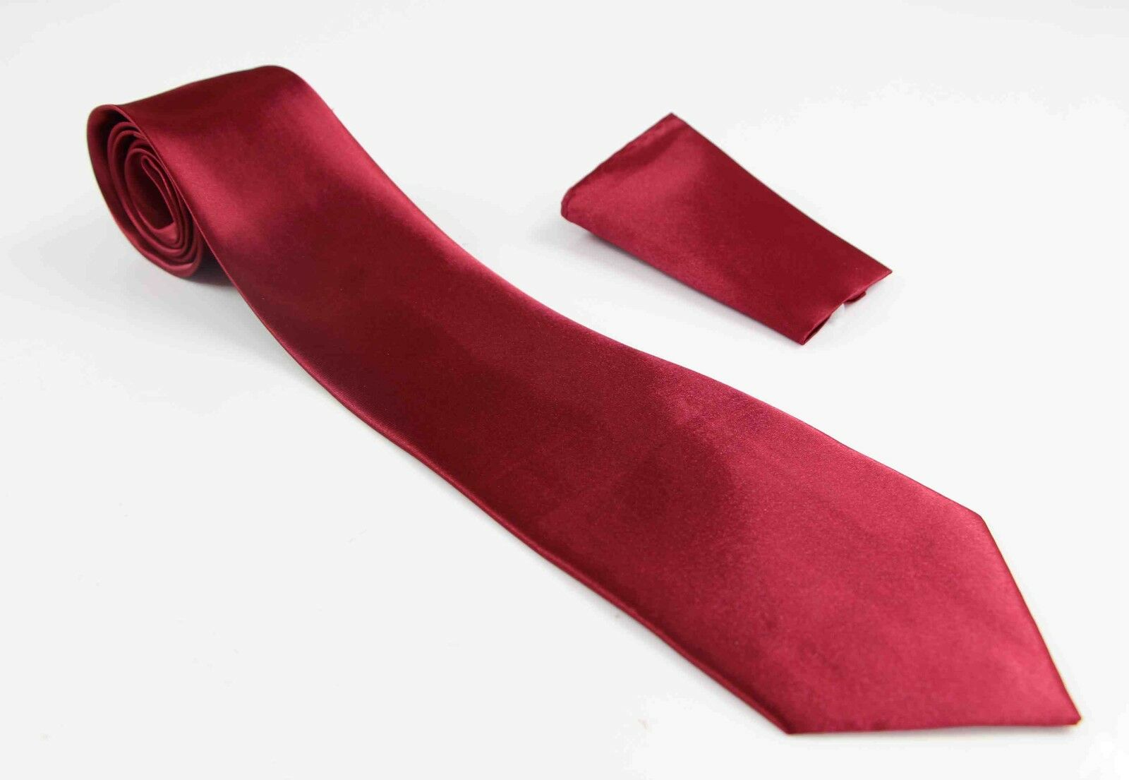 Matching Tie Set 2 & 3 Piece Necktie Pocket Square Hanky Skinny Formal Wedding - Picture 35 of 55