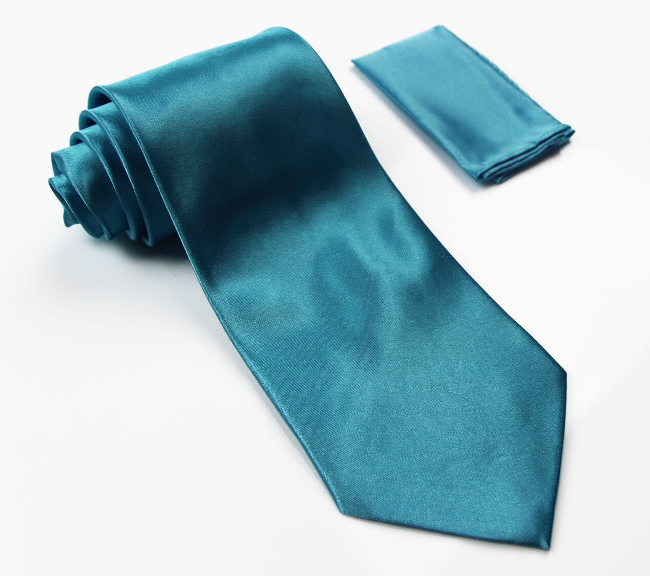 Matching Tie Set 2 & 3 Piece Necktie Pocket Square Hanky Skinny Formal Wedding - Picture 48 of 55
