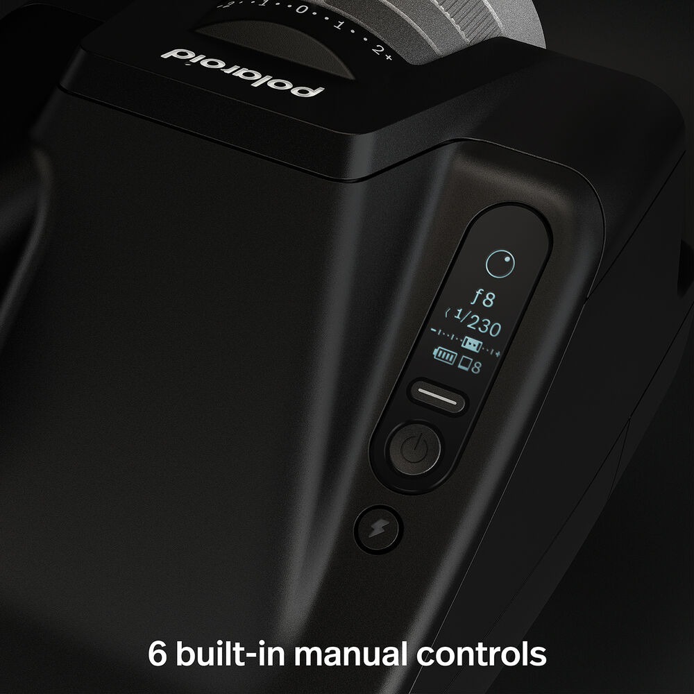 Polaroid I-2 Instant Camera black main view