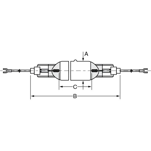 Ushio MHL-252L MHL metal halide UV lamp 5000788 2000W