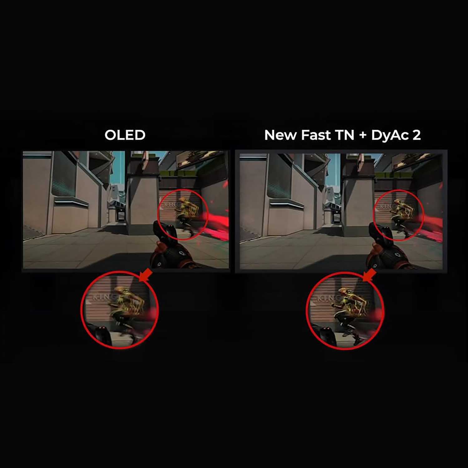 BenQ XL2566X+ in gaming setup environment