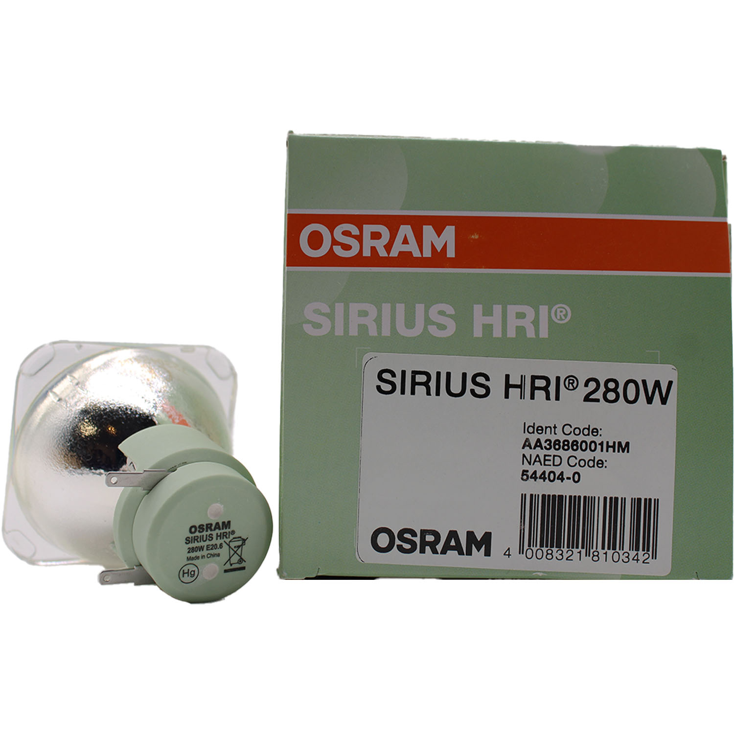 OSRAM SIRIUS HRI 280W 12R 54404 Lamp