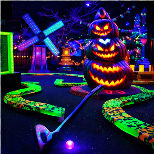 Ushio Indiglow LED T8 black light product image bottom right