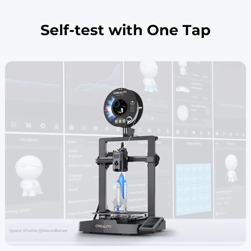Creality Ender-3 V3 KE 1001020517 FDM 3D printer front view