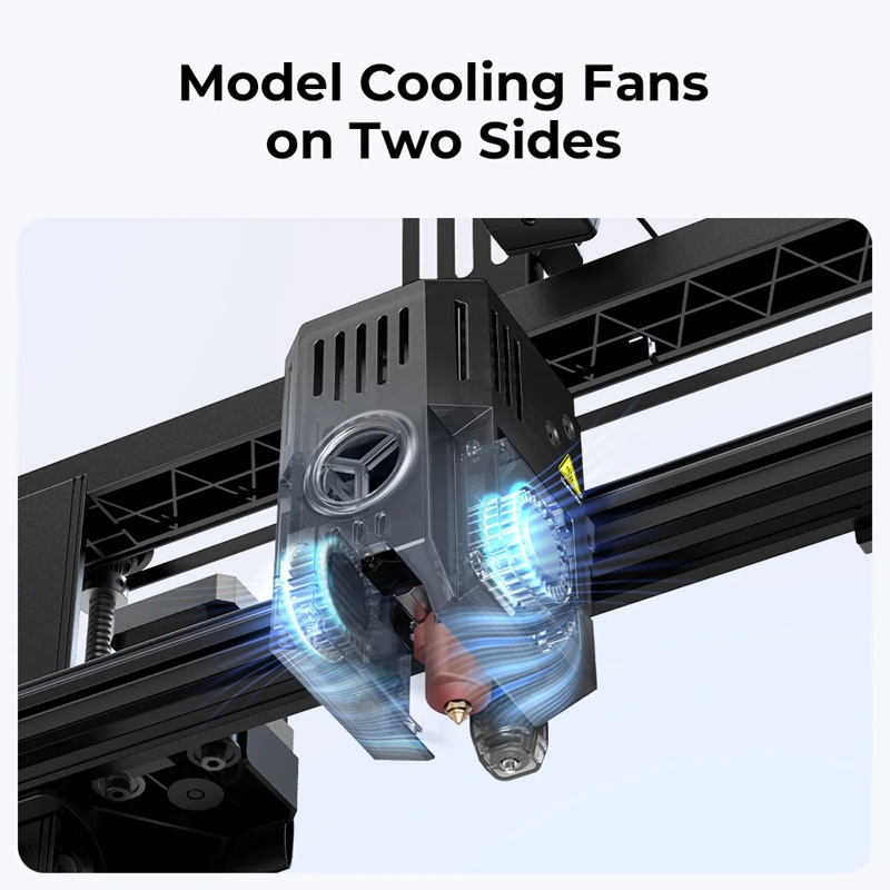 Creality Ender-3 V3 KE Sprite direct drive extruder and 300°C hotend