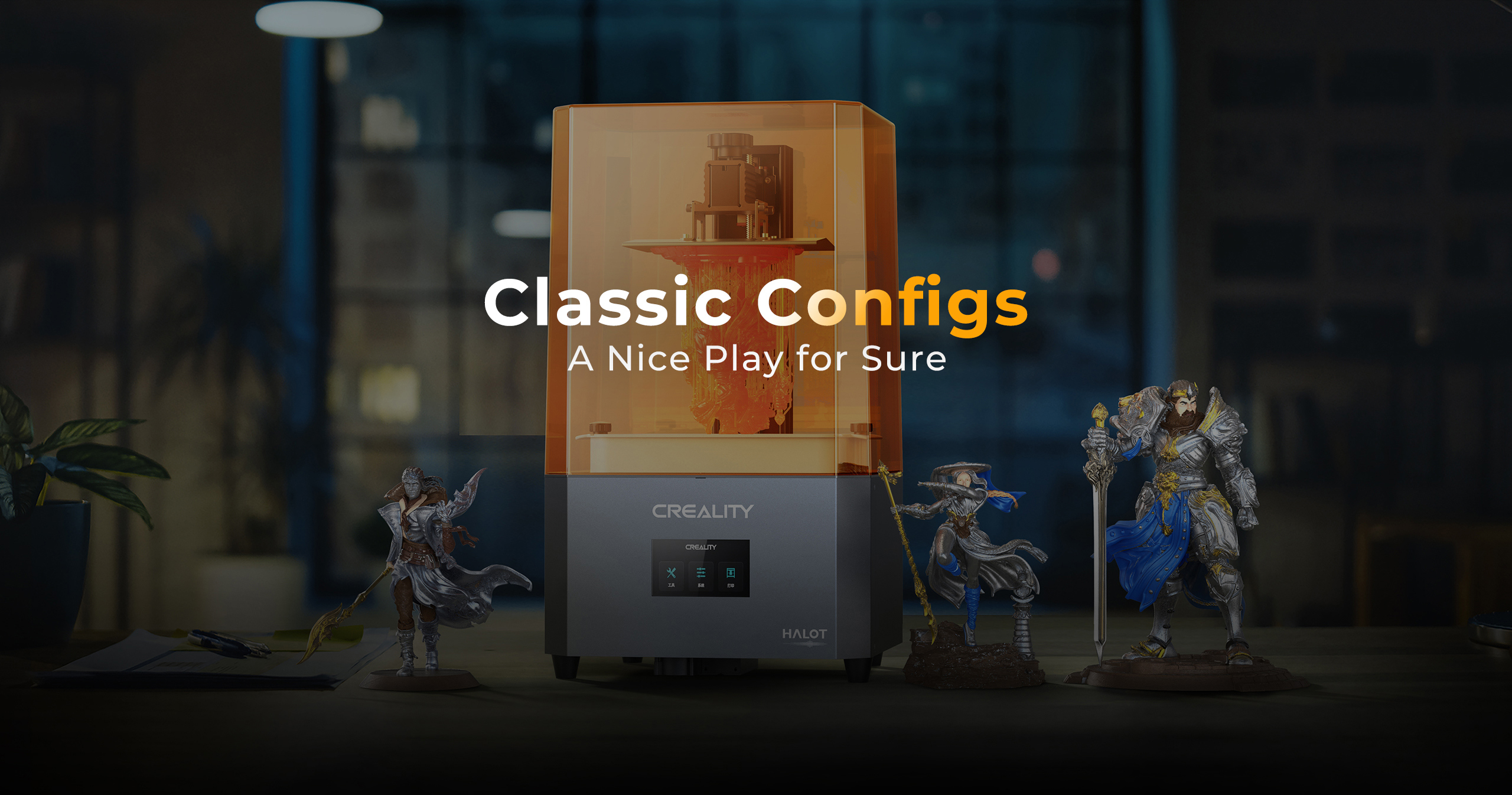 Creality 3D Printer Halot Play Features