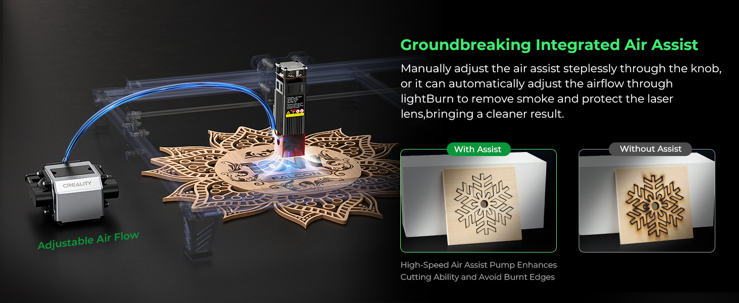 Creality Falcon 10W Laser Engraver Banner