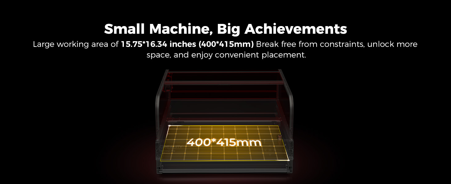 Creality Falcon2 Pro 40W Laser Engraver, Small Machine with Big Acheivements