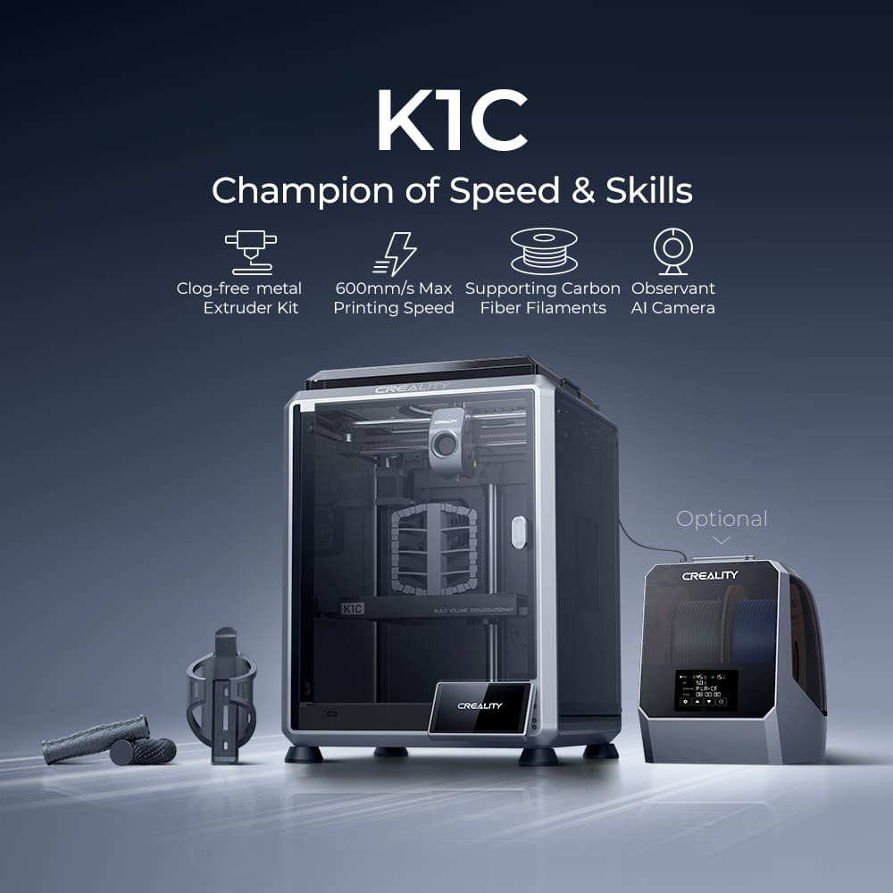 Creality K1C printing