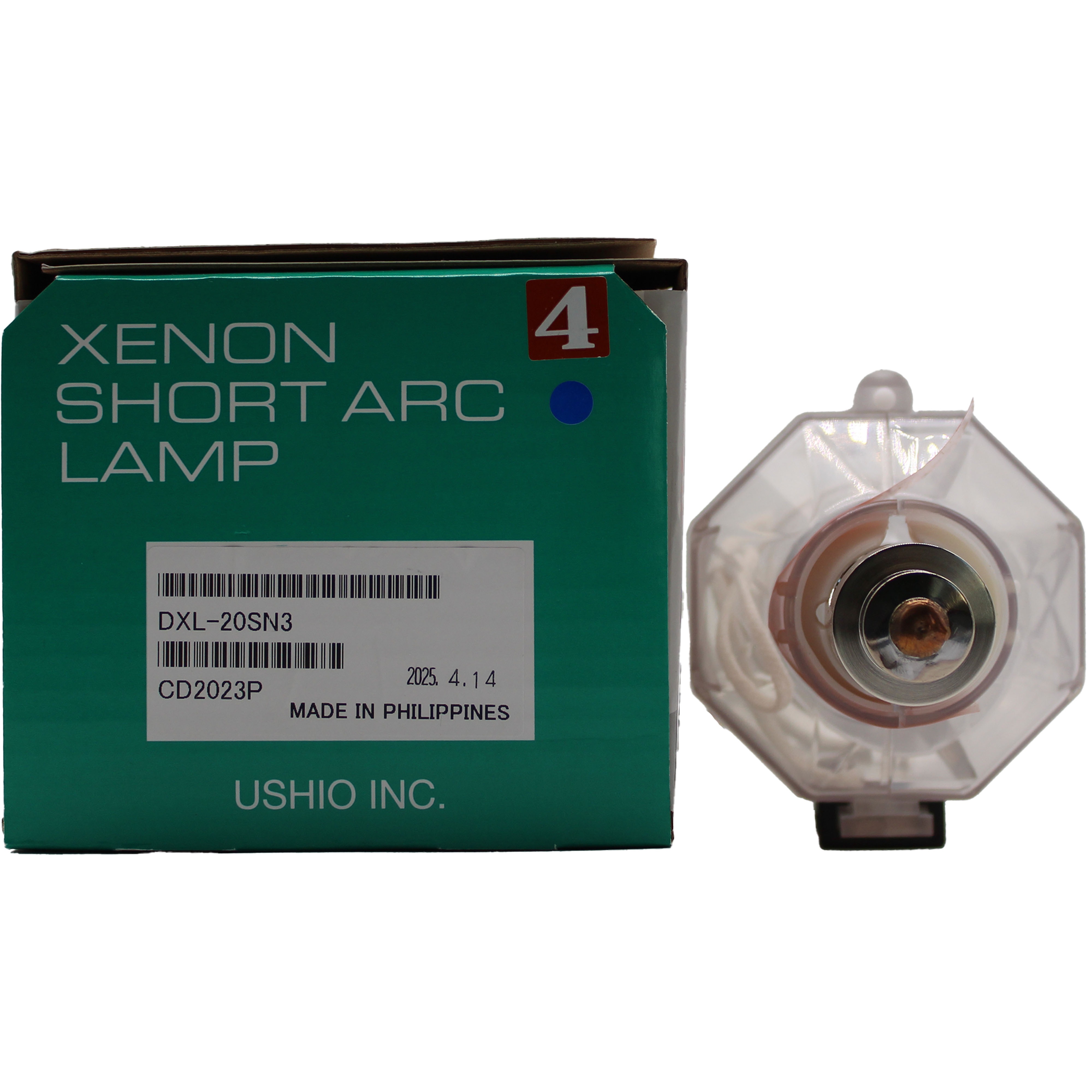 Ushio DXL-20SN3 xenon lamp front view