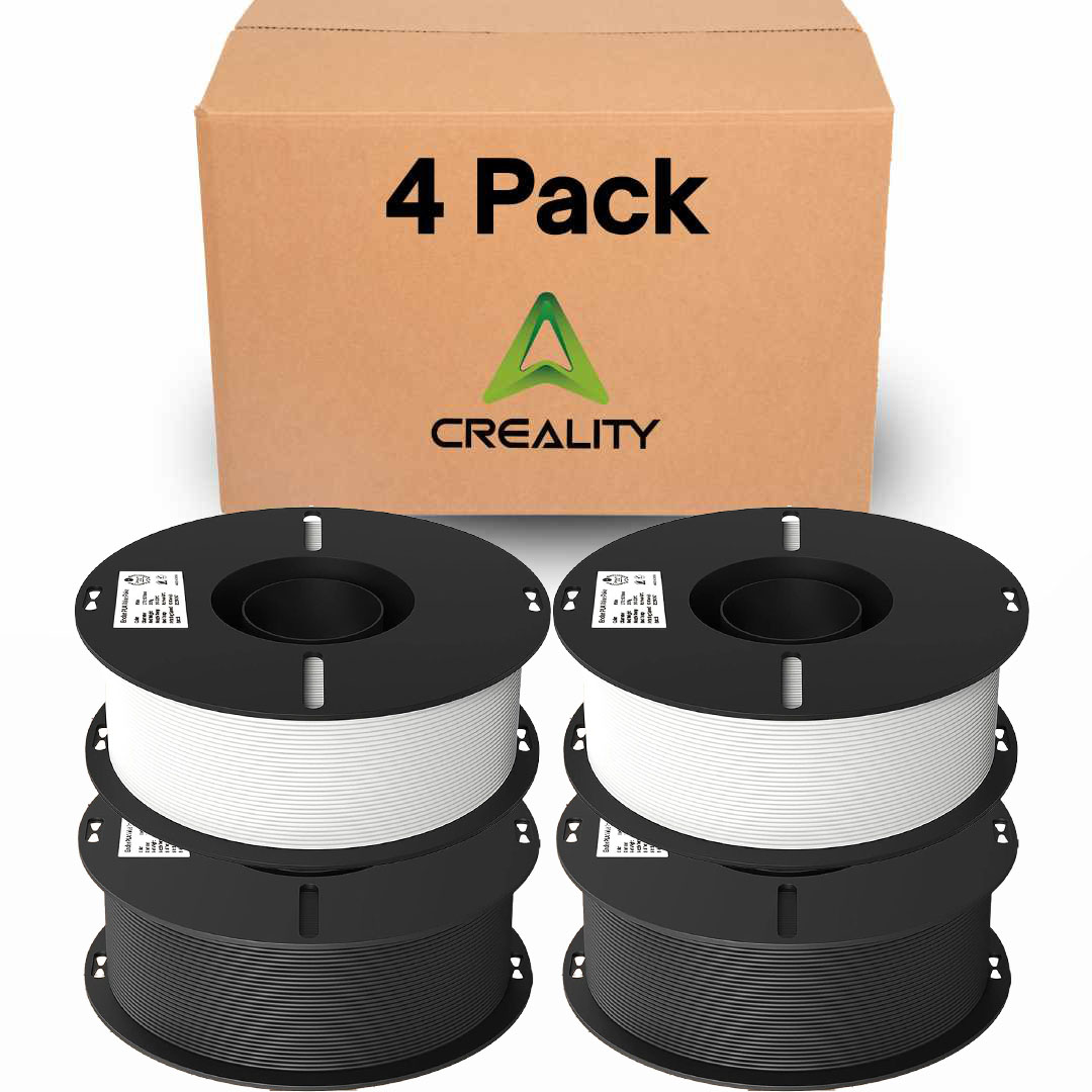 Creality PLA Filament Bundle Black and White
