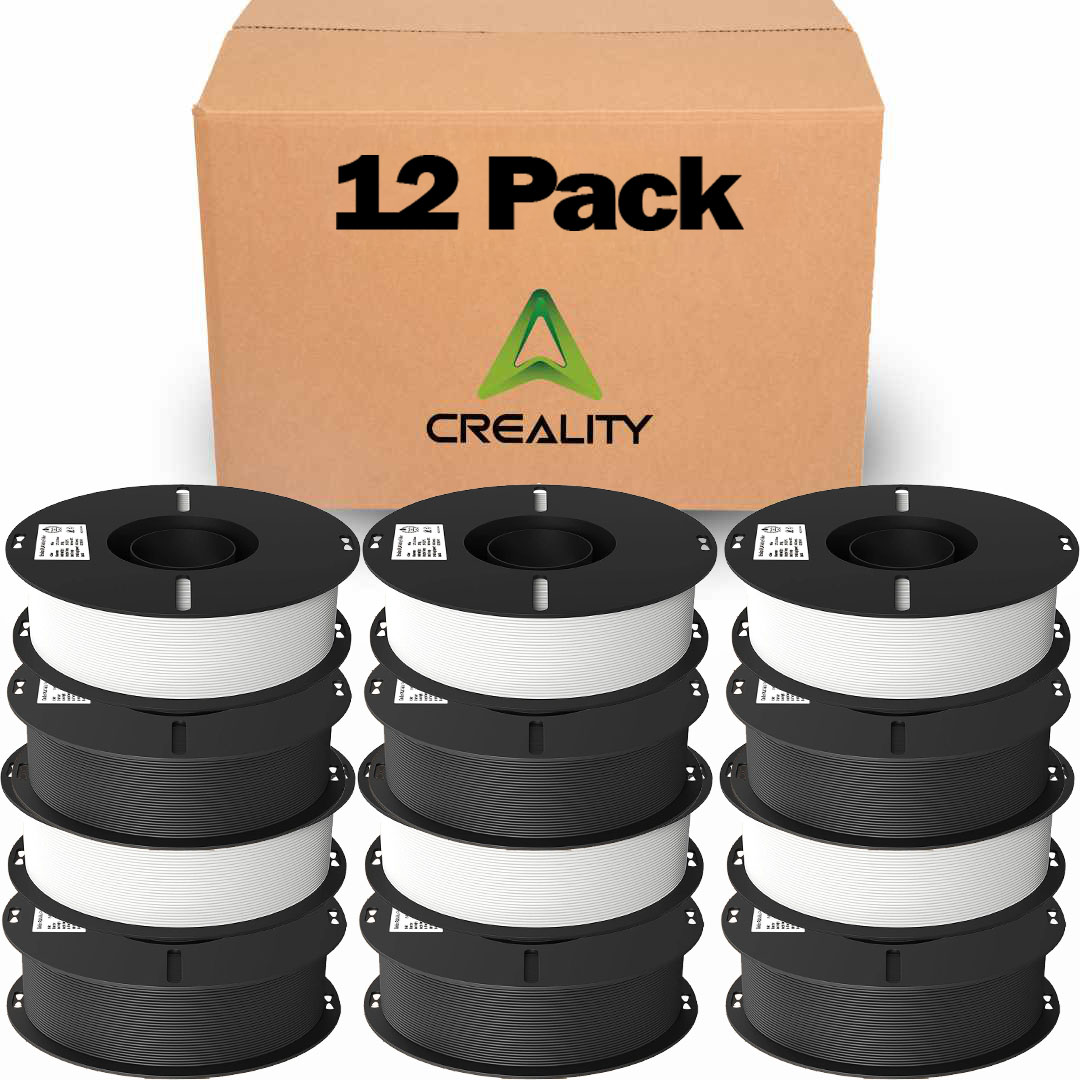 Creality PLA Filament Bundle Black and White