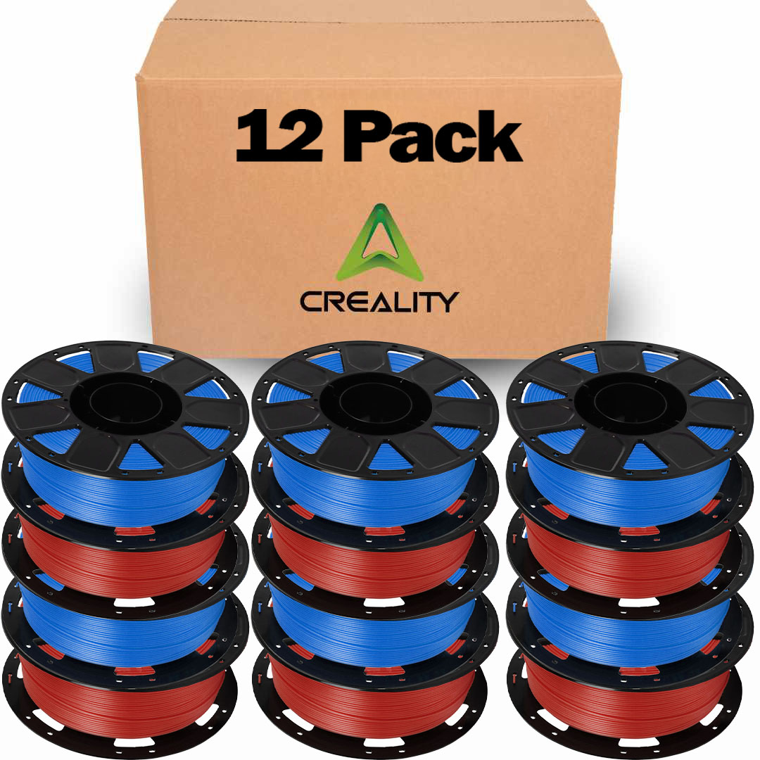Creality PLA Filament Bundle Red and Blue
