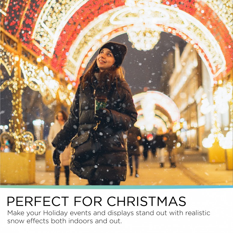 Froggy's Fog 650 Watt Variable Snow Machine with Wireless Control