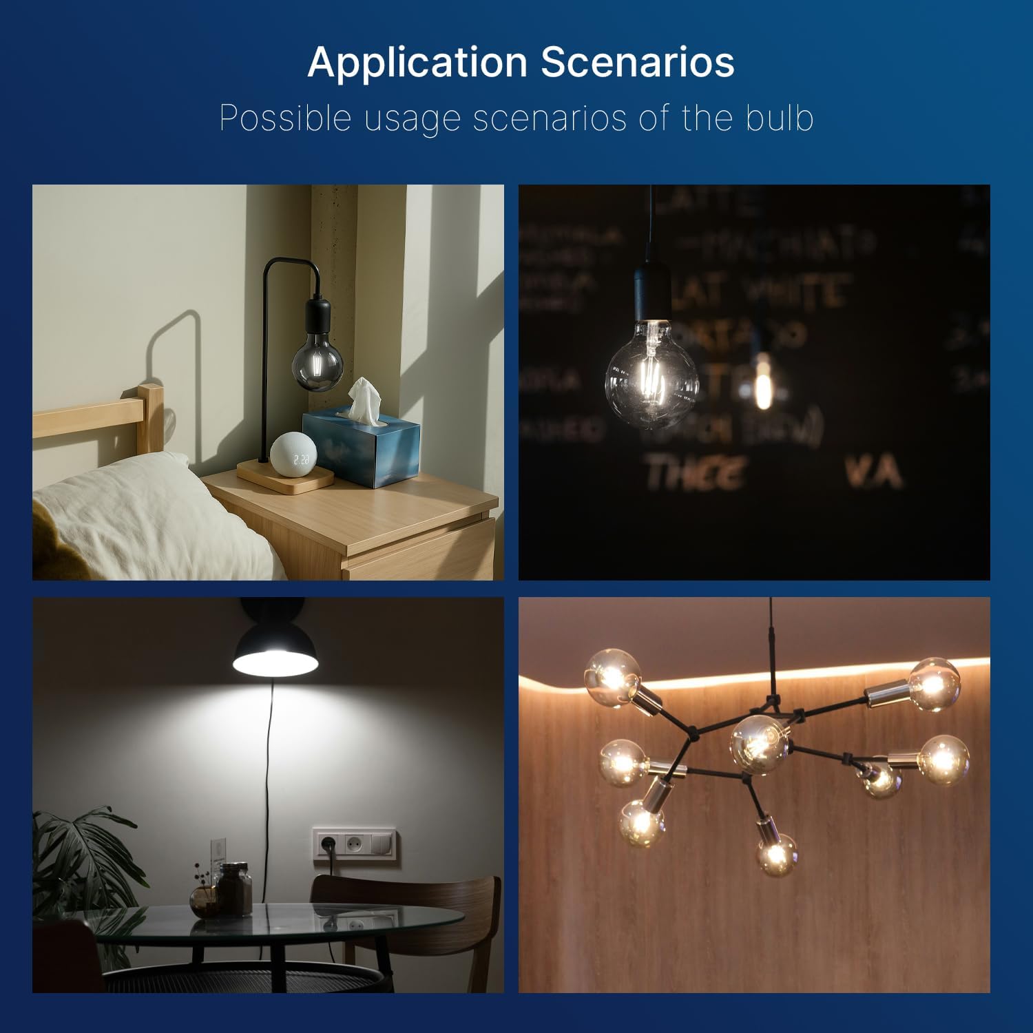 Jaspertronics G25 Globe LED Edison Bulb