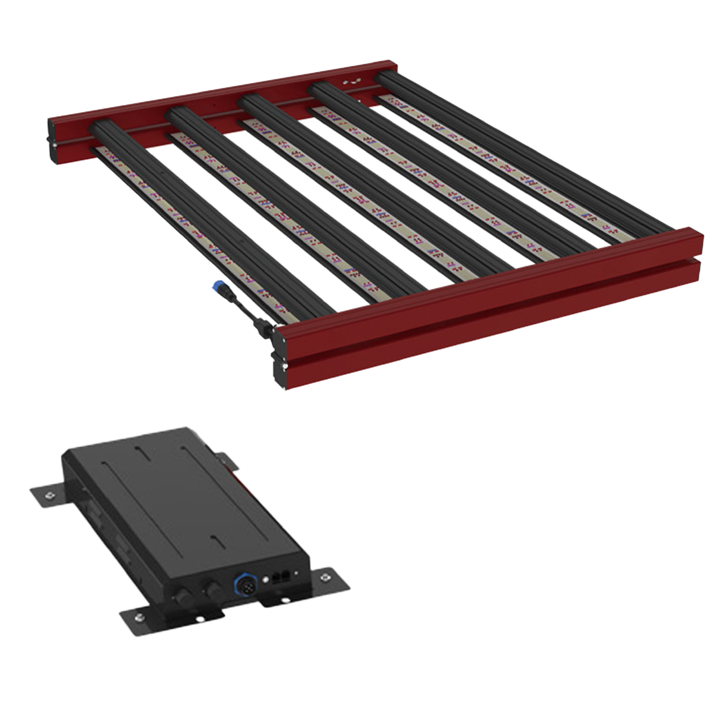 MB08 PRO grow light with 4x6 rectangular coverage