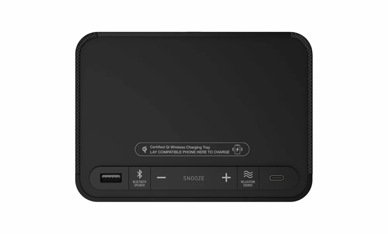 Nonstop Station A NSA3-BK USB and USB C charging ports