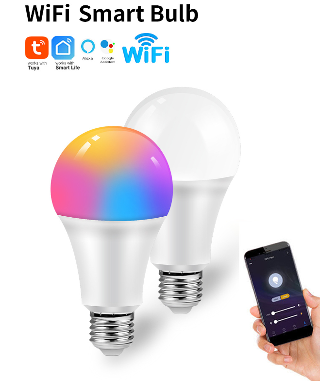 Jaspertronics Smart Color Changing LED Bulb