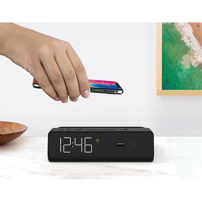 Nonstop Charging Station Alarm Clock