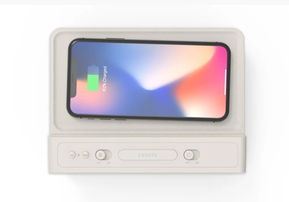 Nonstop Charging Station Alarm Clock