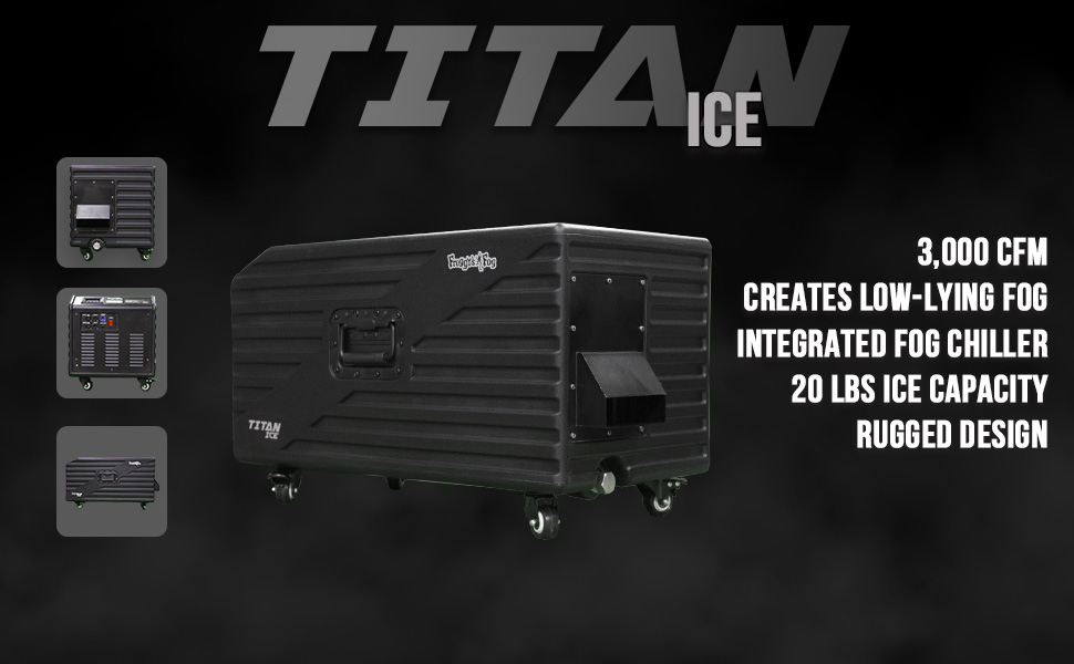 Titan ICE DMX Ground Fog Machine