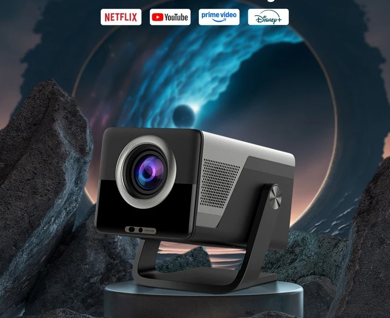 Jaspertronics X7AA mini smart projector 4K home theater