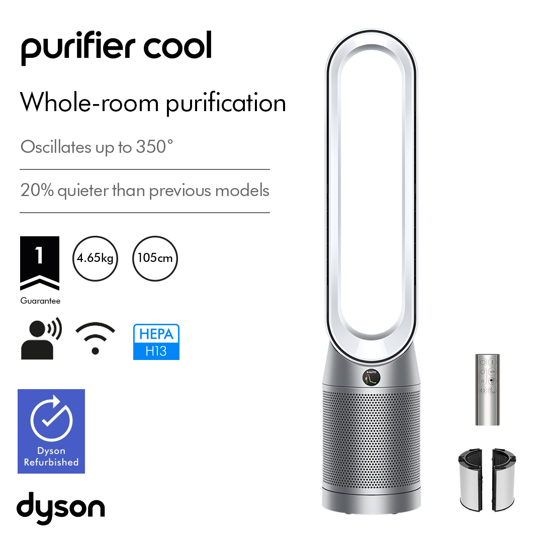 Dyson Refurbished | Dyson Purifier Cool™ purifying fan (White/Silver)