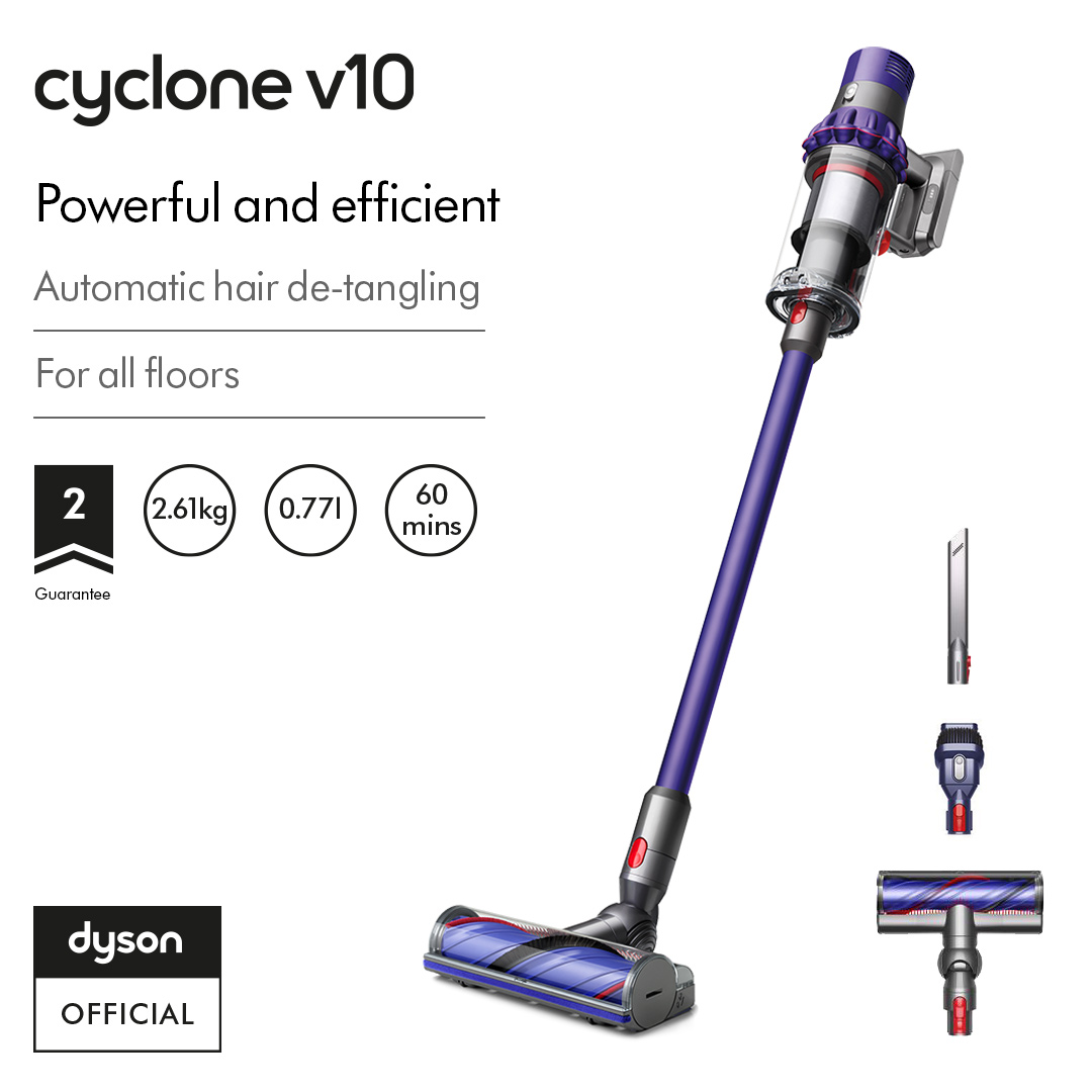 Dyson V10™ stick vacuum cleaner (Purple/Purple) | eBay Australia