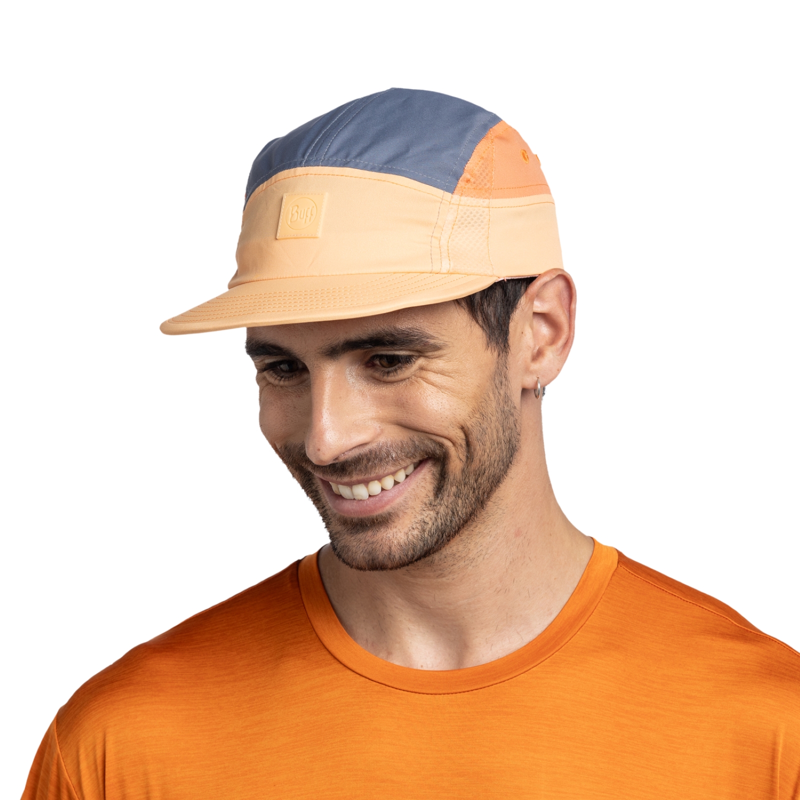 Gorra para correr ligera ajustable Buff Adultos 5 paneles Go UPF 50 - Imagen 3 de 26