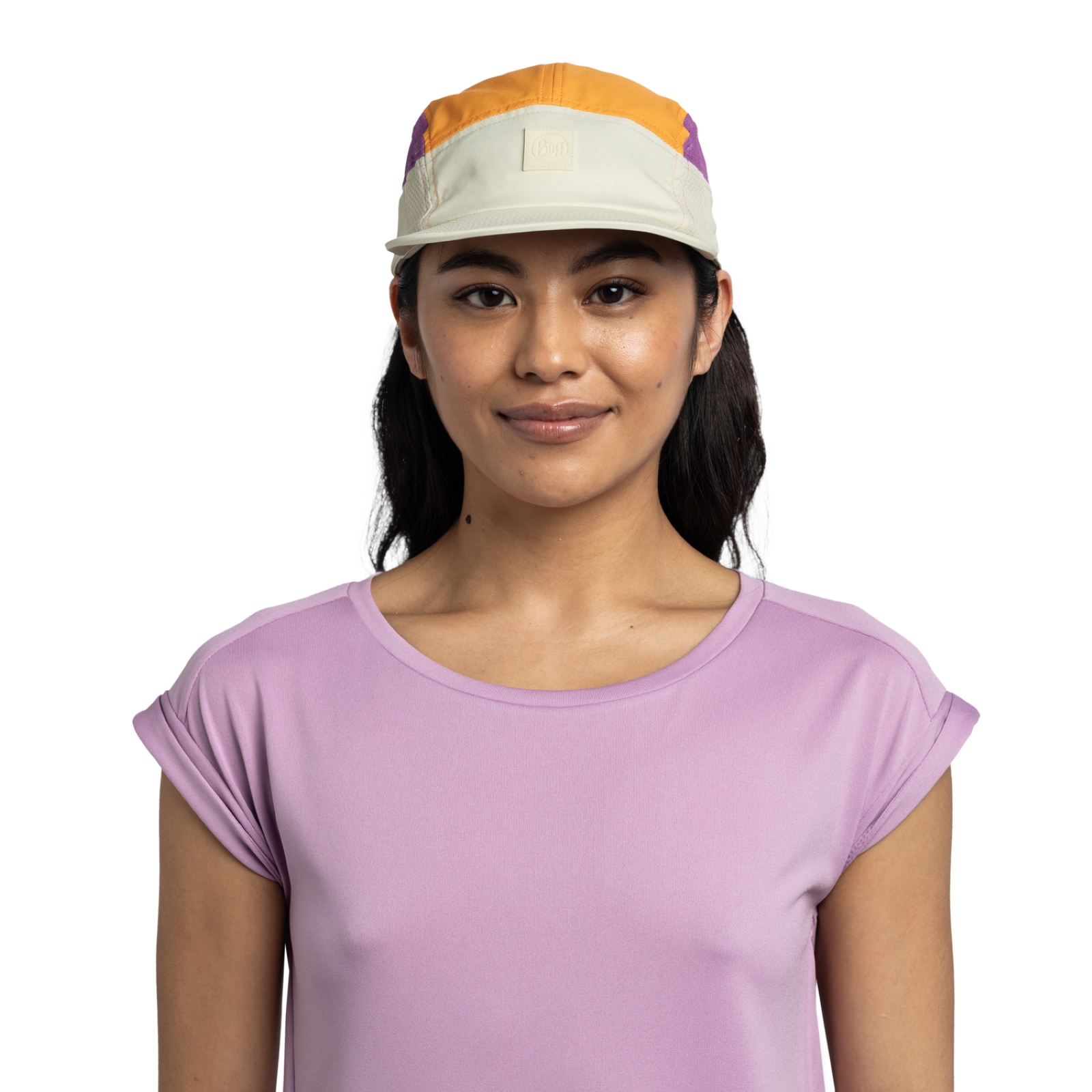 Gorra para correr ligera ajustable Buff Adultos 5 paneles Go UPF 50 - Imagen 22 de 26