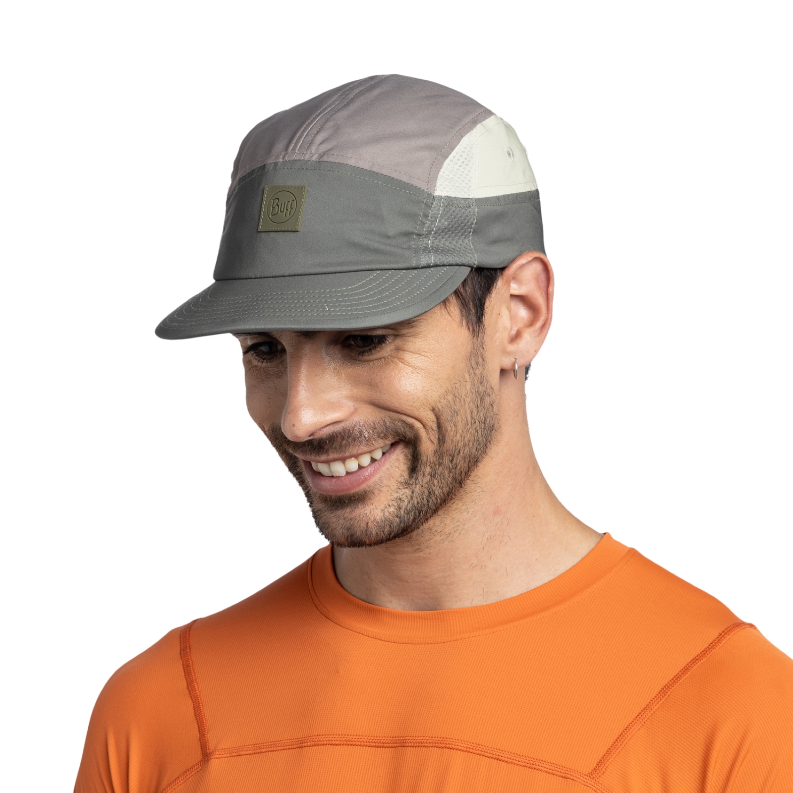 Gorra para correr ligera ajustable Buff Adultos 5 paneles Go UPF 50 - Imagen 13 de 26