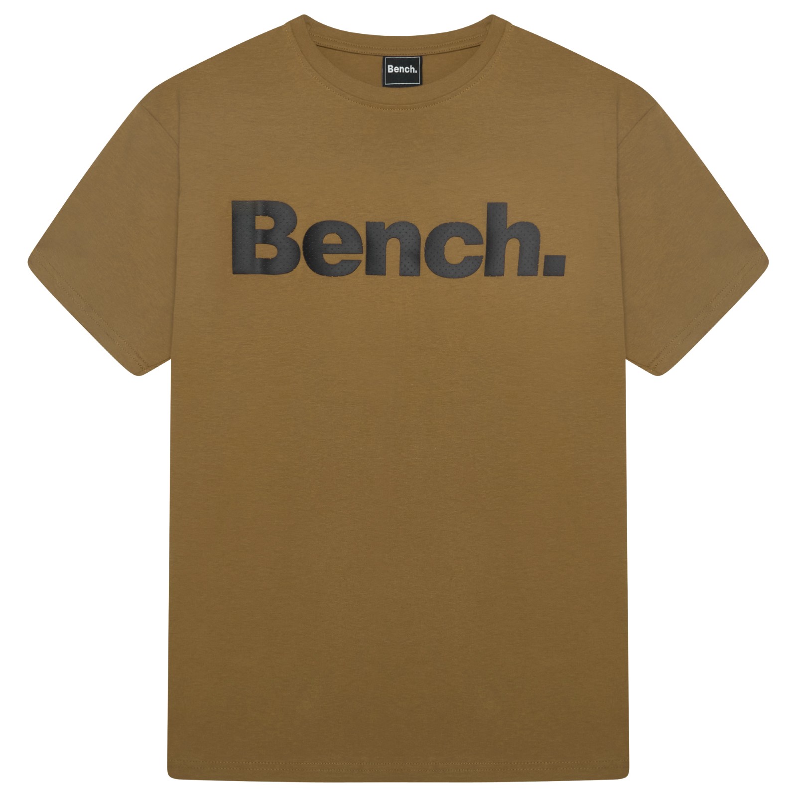 Bench Mens Worsley Casual Crew Neck Cotton Rubberised Logo T-Shirt Top Tee - Picture 23 of 47