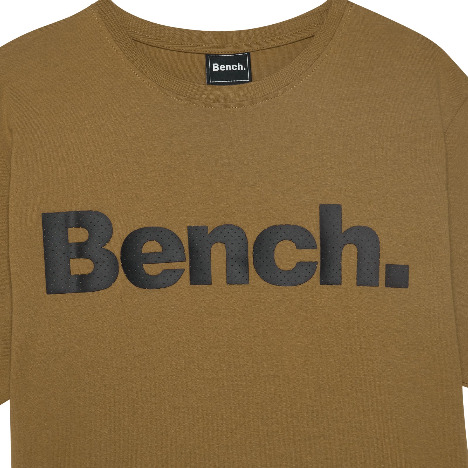 Bench Mens Worsley Casual Crew Neck Cotton Rubberised Logo T-Shirt Top Tee - Picture 24 of 47