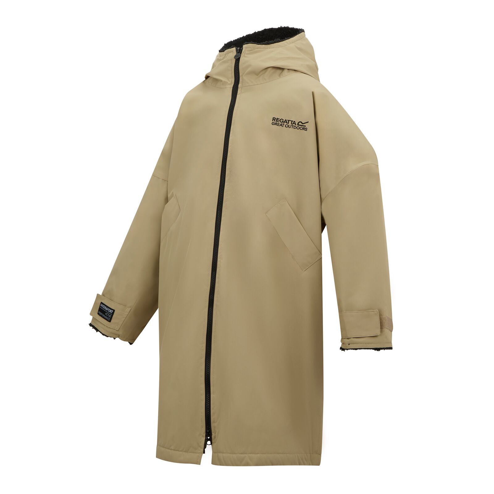 Regatta Kids Spirit Of Adventure Hooded Waterproof Warm Drying Changing Robe - Picture 86 of 150