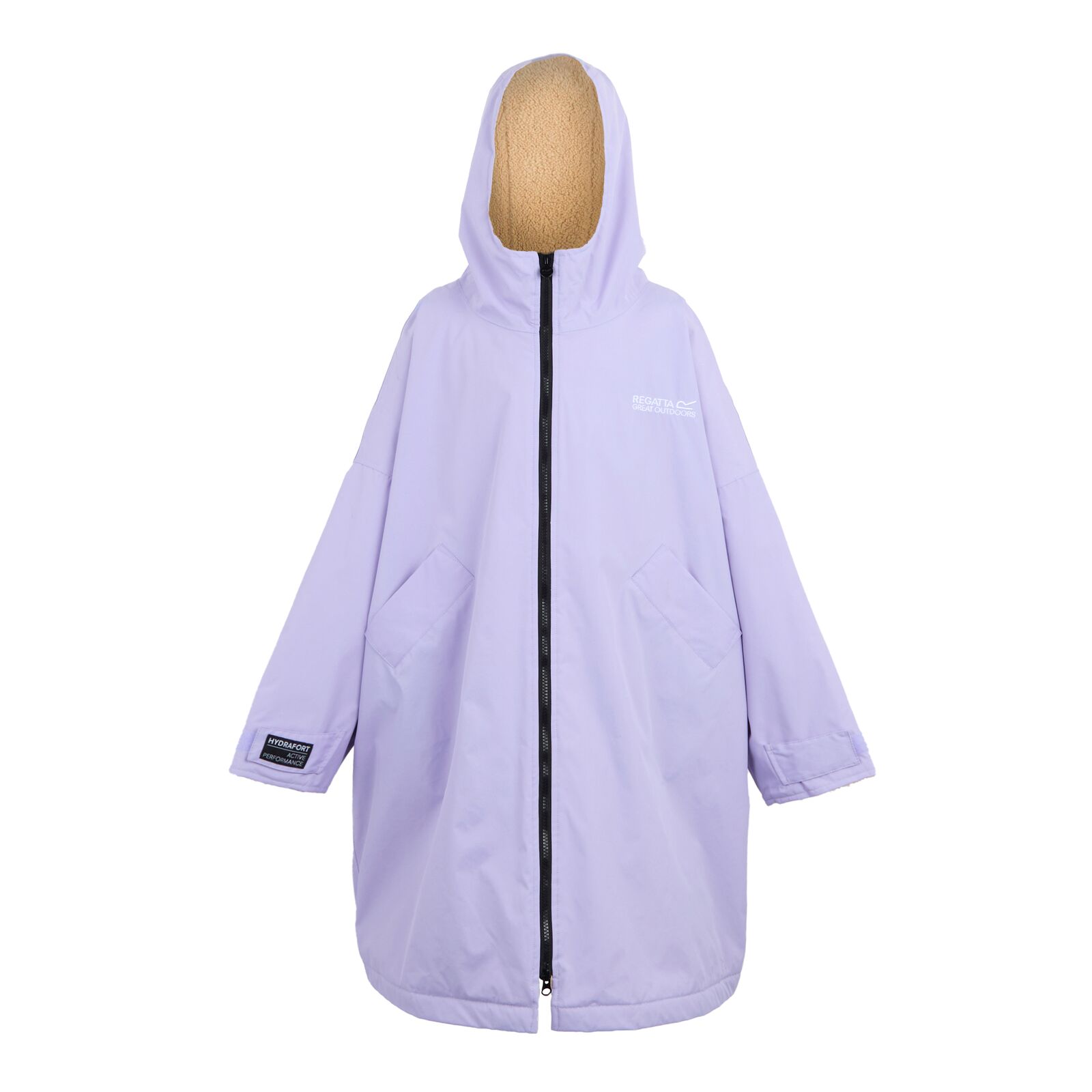 Regatta Kids Spirit Of Adventure Hooded Waterproof Warm Drying Changing Robe - Picture 106 of 150