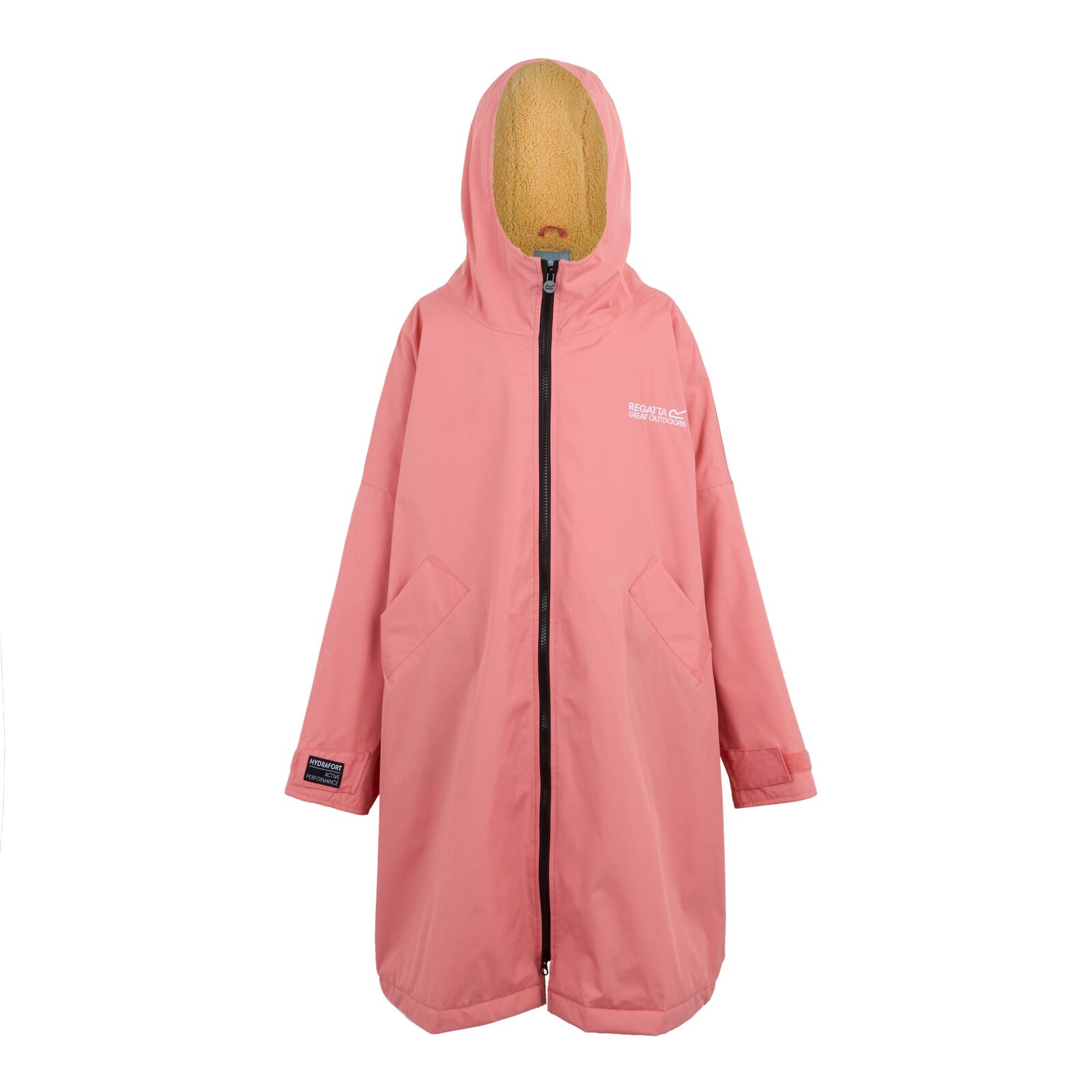 Regatta Kids Spirit Of Adventure Hooded Waterproof Warm Drying Changing Robe - Picture 118 of 150