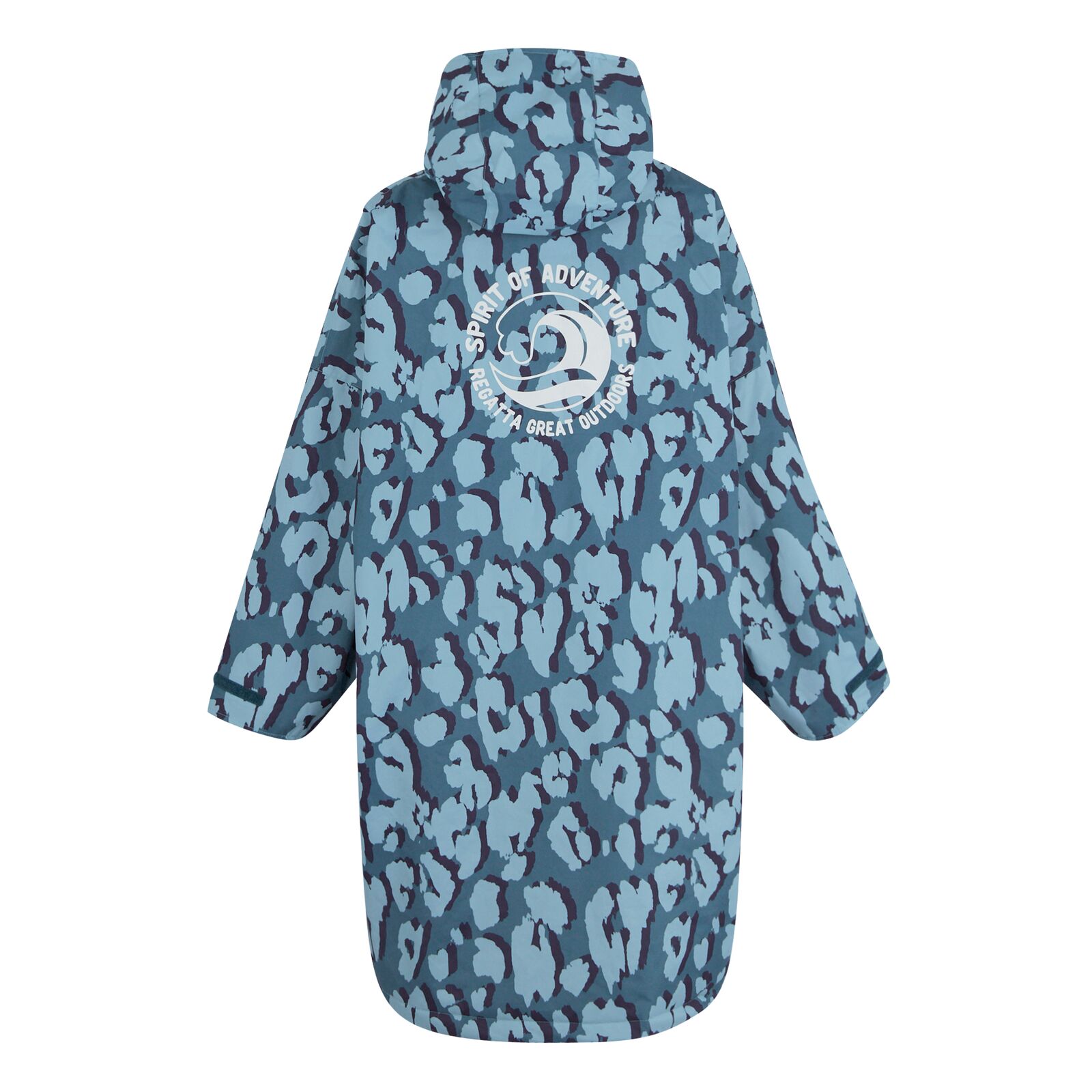 Regatta Kids Spirit Of Adventure Hooded Waterproof Warm Drying Changing Robe - Picture 139 of 150