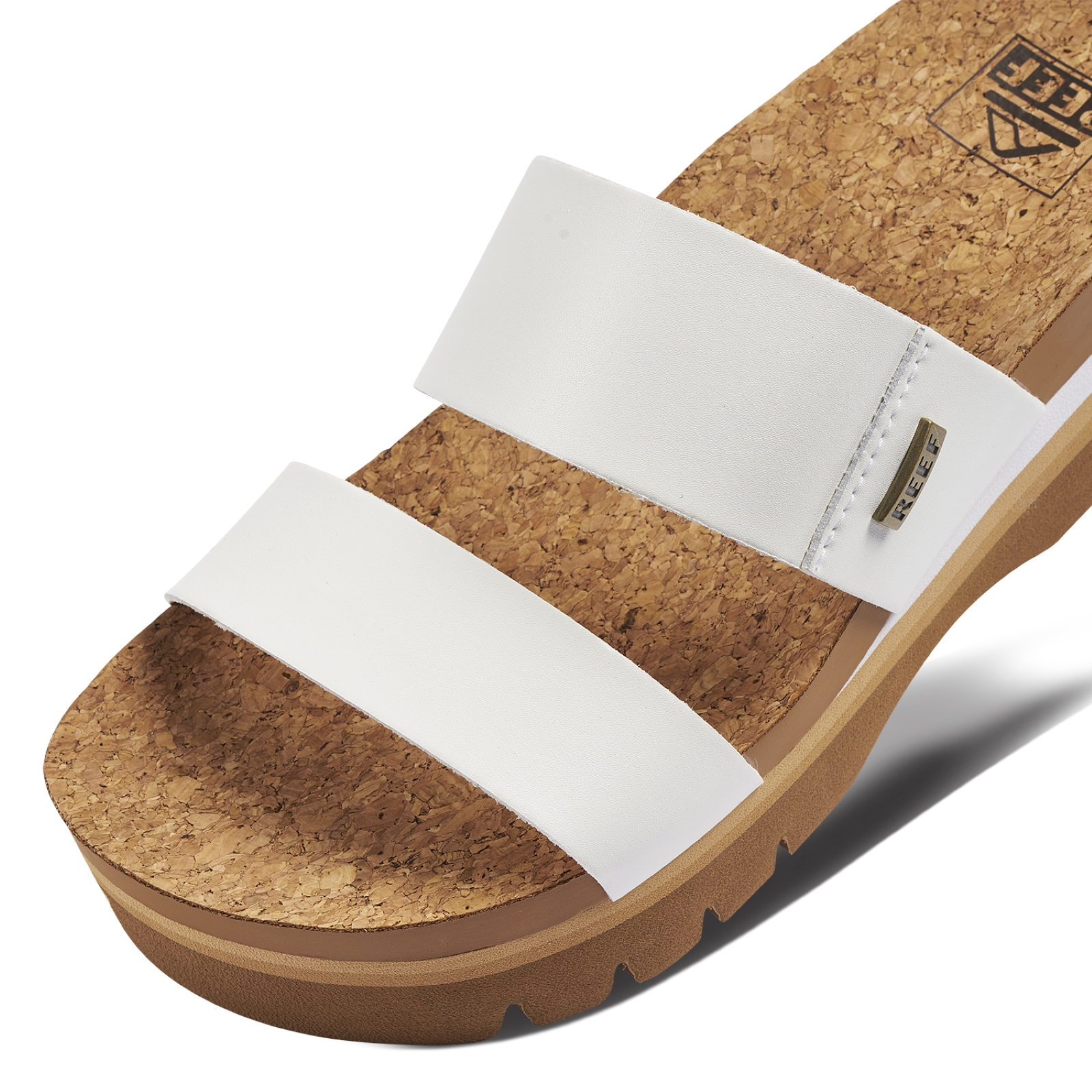 Chanclas sandalias Reef para mujer con cojín Vista plataforma superior de verano - Imagen 16 de 28