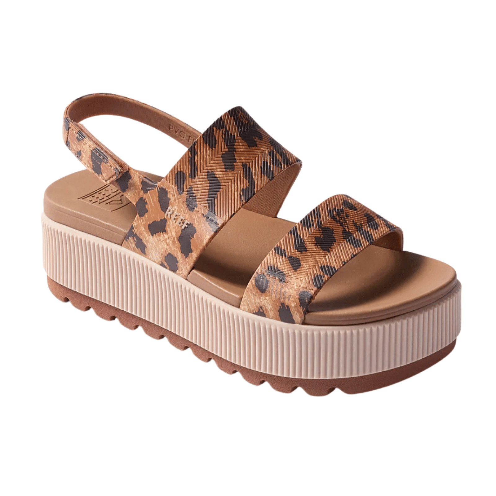 Chanclas sandalias Reef para mujer con cojín Vista plataforma superior de verano - Imagen 22 de 28