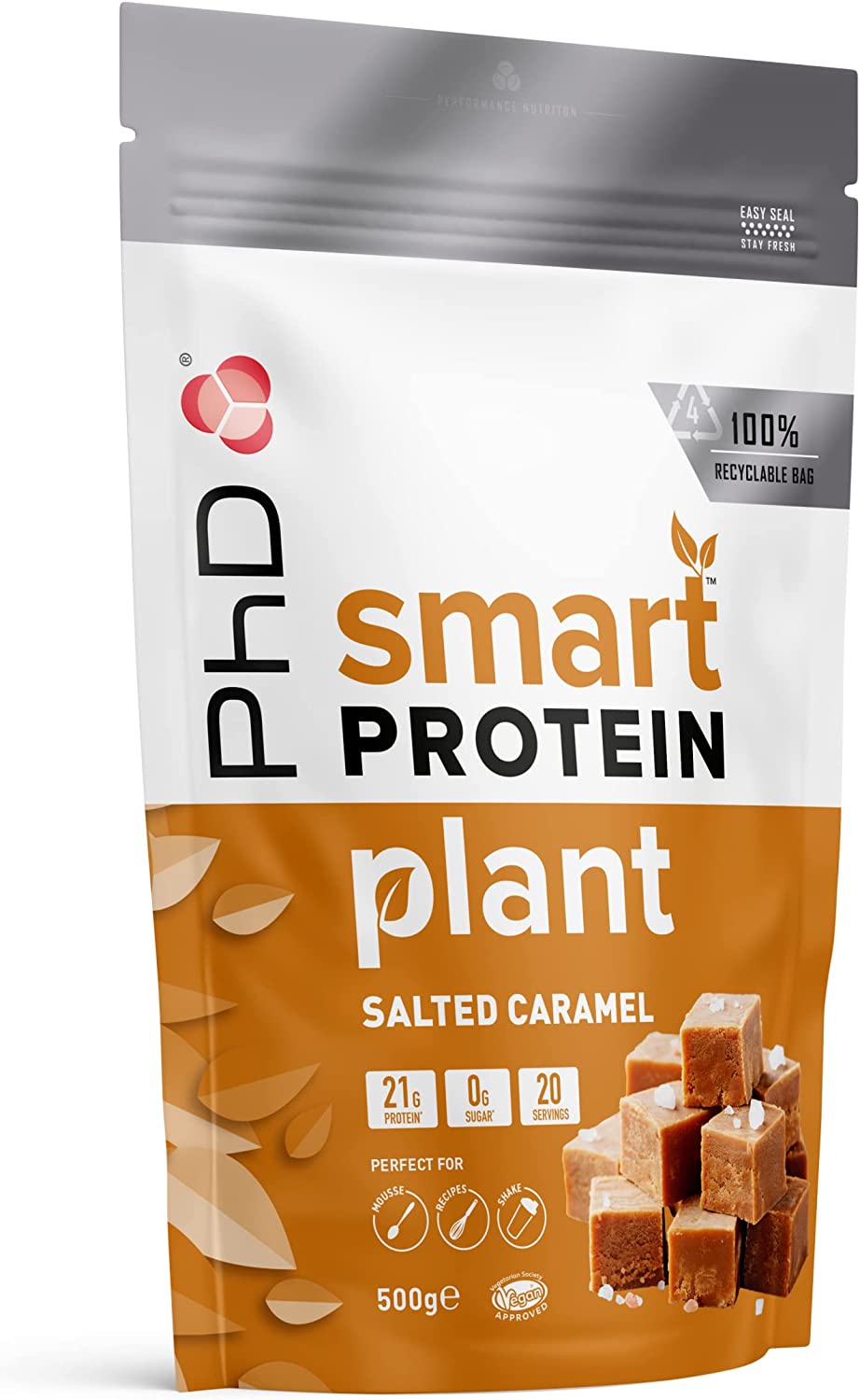 PhD Nutrition Smart Plant Protein Powder Low Calorie in Various Flavours 500g - Picture 5 of 6