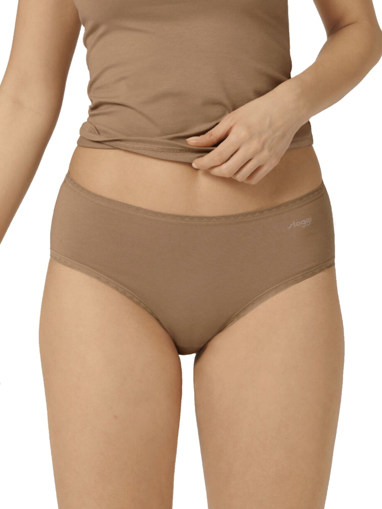 Sloggi Midi Slips Slips GO 2er Pack Bio Cotton Rich Slip Dessous - Bild 17 von 34