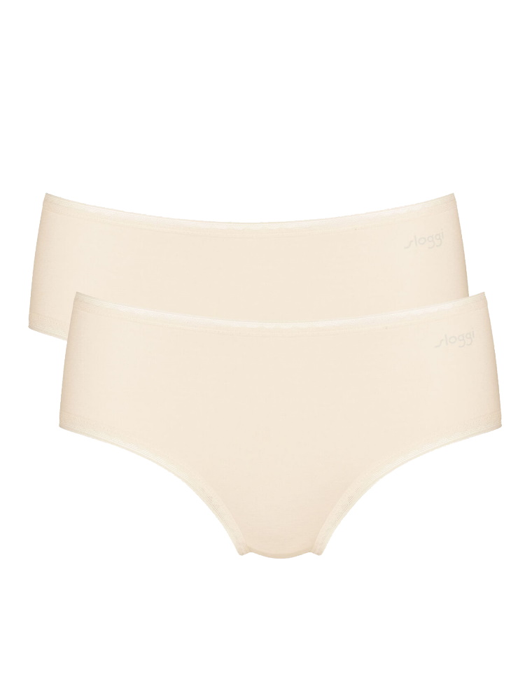 Sloggi Midi Slips Slips GO 2er Pack Bio Cotton Rich Slip Dessous - Bild 23 von 34